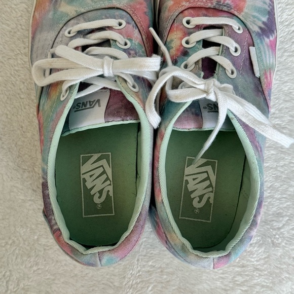 Vans Doheny Pastel Rainbow Canvas Tie-Dye Shoes - Picture 6 of 8